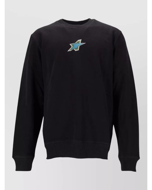 Paul Smith Blue Organic Cotton Regular-Fit Sweatshirt for men