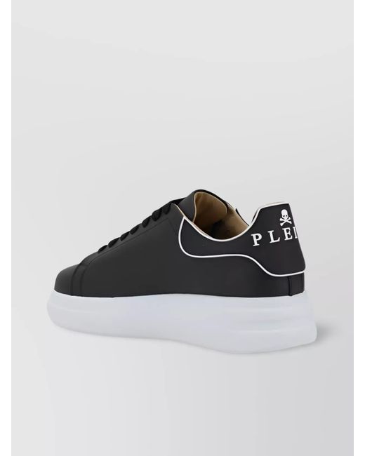 Philipp Plein Multicolor Calf Leather Low-Top Sneakers for men