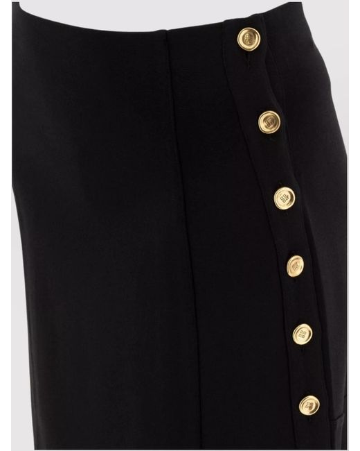 Givenchy Black Asymmetric Skirt