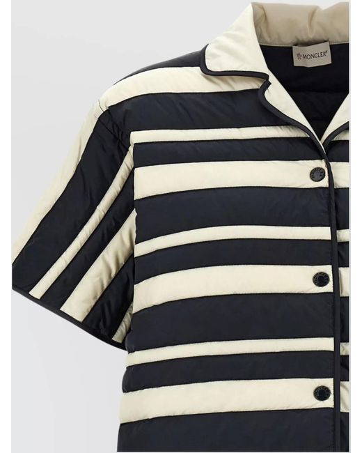 Moncler Gray Striped Shirt
