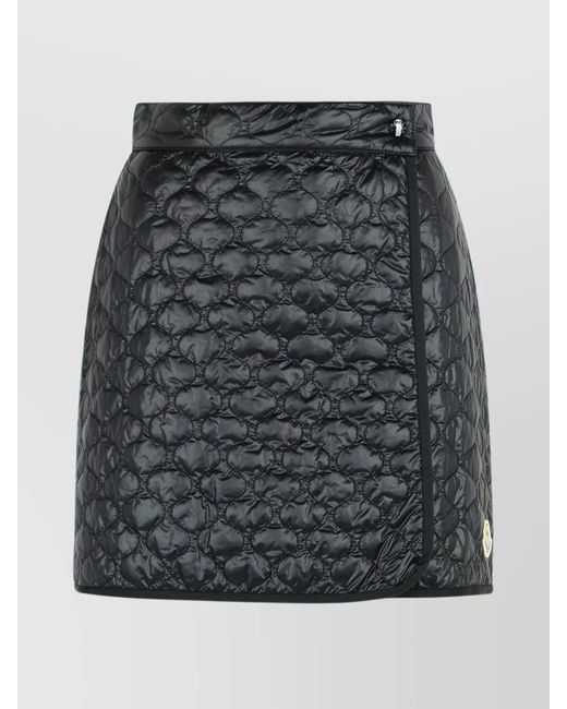 Moncler Gray Wrap Skirt