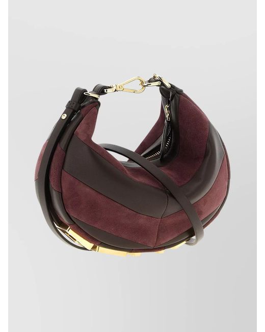 Fendi Pink Graphy Mini Leather Mini Bag