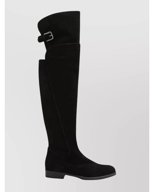 Dolce & Gabbana Black Leather Boots