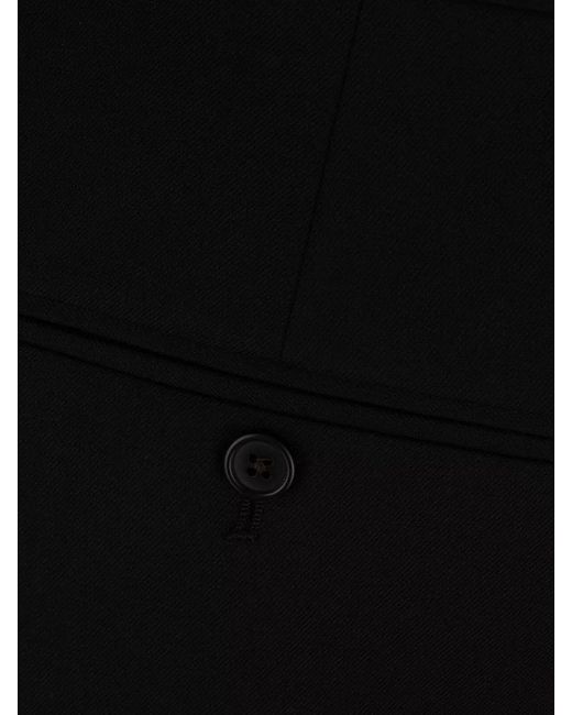 Céline Black Tailored Pants Belt Loops Back Pockets for men