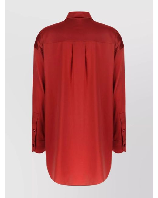 Tom Ford Red Silk Shirt