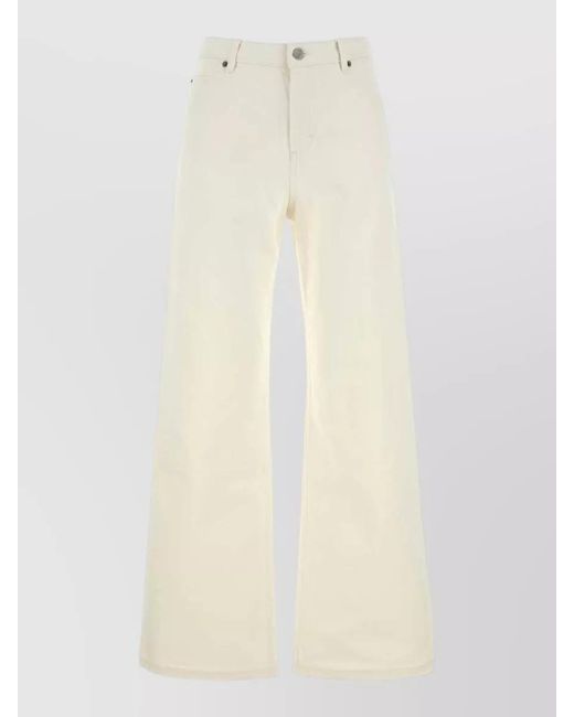 Soeur Natural Denim Wide-Leg Jeans