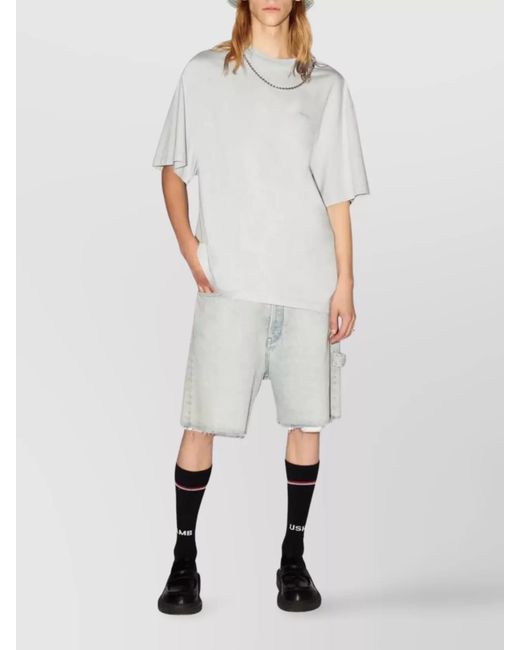 Ambush White Cotton T-Shirt for men