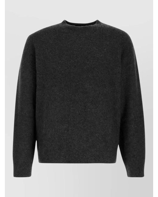 Carhartt Black Textured Knit Crewneck Jumper for men