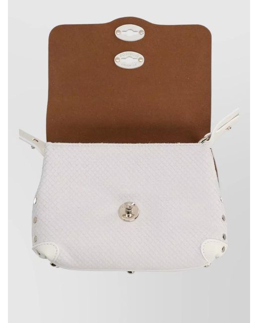 Zanellato Natural Baby Postina Amoretto Shoulder Bag Top Handle