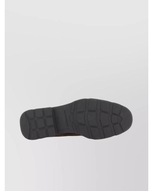 McQueen Brown Suede Boots for men