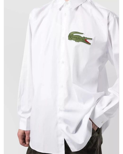 Comme des Garçons White Cotton Shirt for men