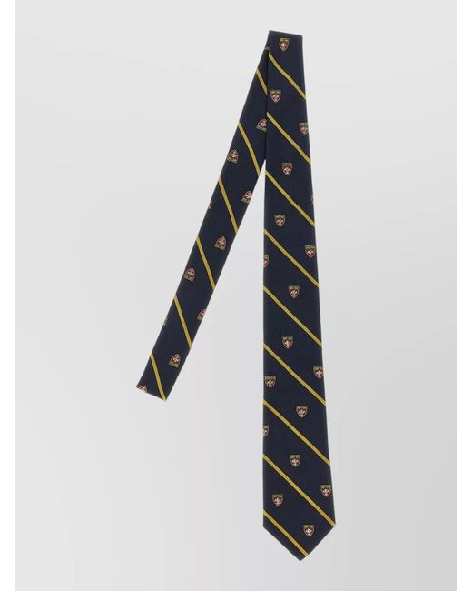 Polo Ralph Lauren Blue Silk Striped Tie for men