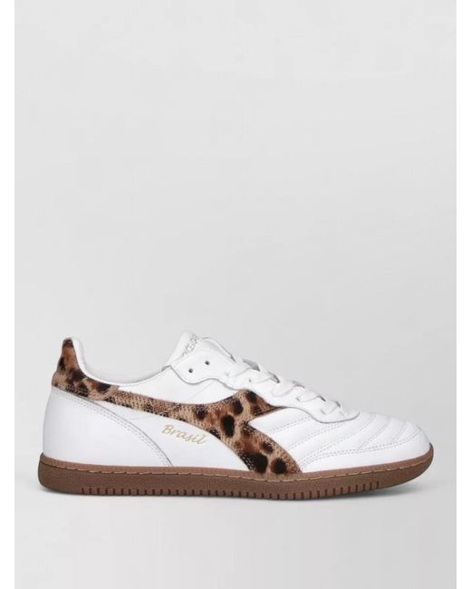 Dolce & Gabbana White Low Top Sneakers Casual Lightweight Rubber Sole