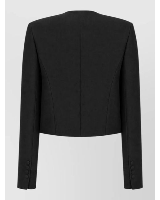 Tom Ford Black Jacket And Gilet Contrasting Lapels Pockets