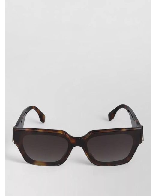 Fendi Black Oversized Square-Frame Sunglasses