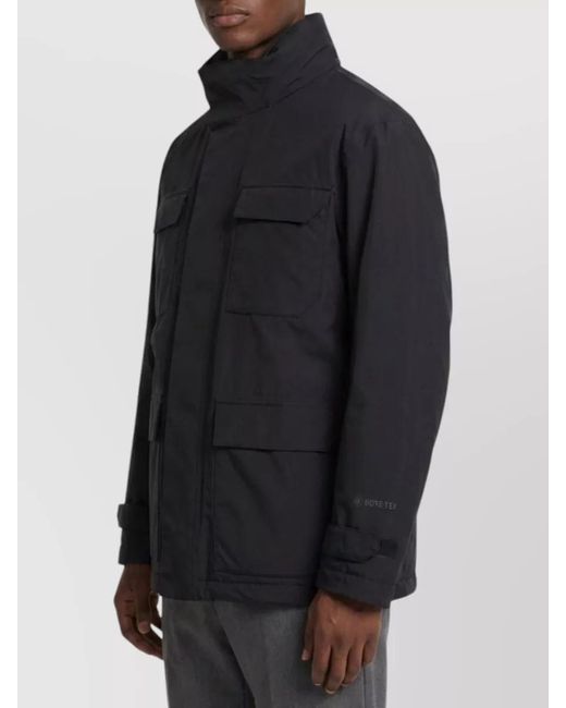 Herno Black Goretex Lightweight Jacket for men