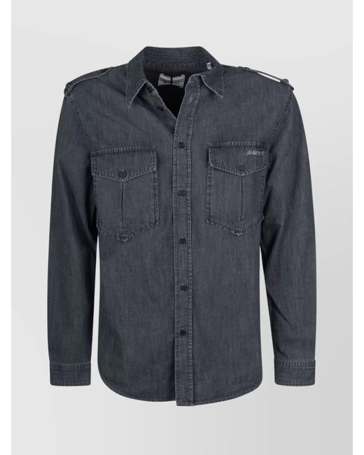 Isabel Marant Blue Shirt for men