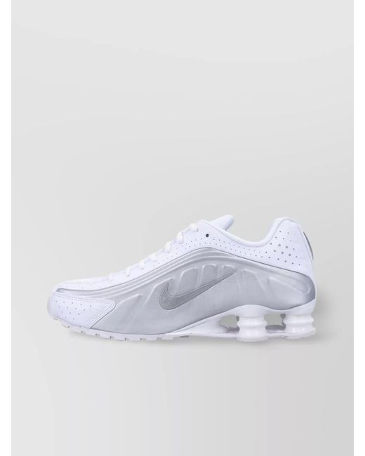 Nike White Synthetic Low-Top Sneakers