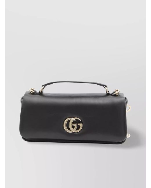 Gucci Black Milano Small Top Handle Bag