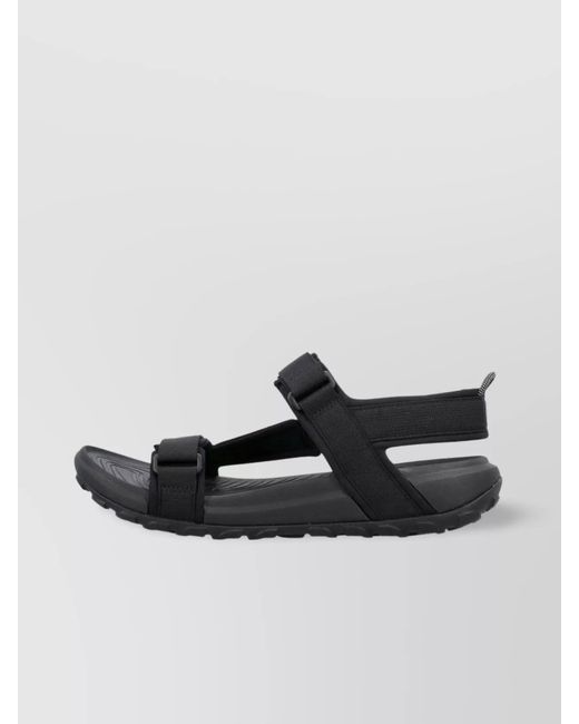 The North Face Black Explore Adjustable Strap Sandal for men
