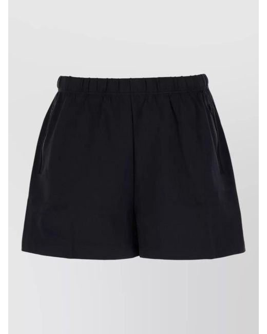 Balenciaga Blue Two-Tone Stretch Nylon Swim Shorts for men