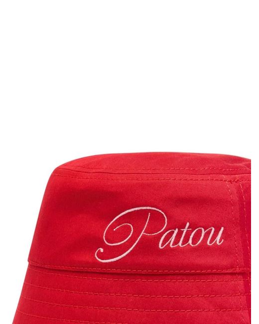 Patou Logo Embroidered Bucket Hat