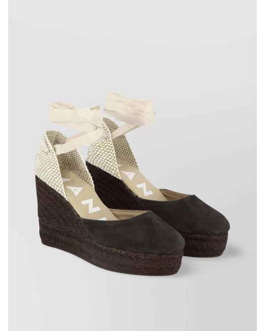 Manebí Natural "Hamptons" Closed Toe Espadrilles
