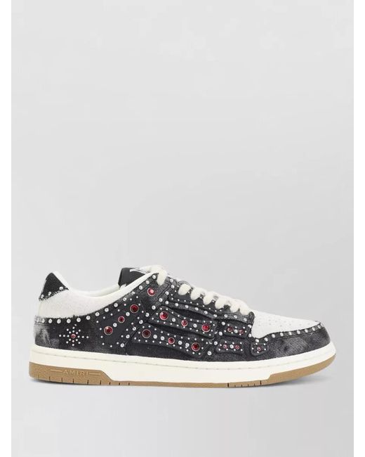 Amiri Metallic Studded Low-Top Sneakers for men