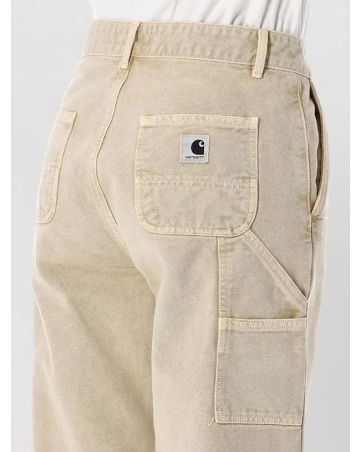 Carhartt Natural Organic Cotton Relaxed-Fit Straight-Leg Trousers