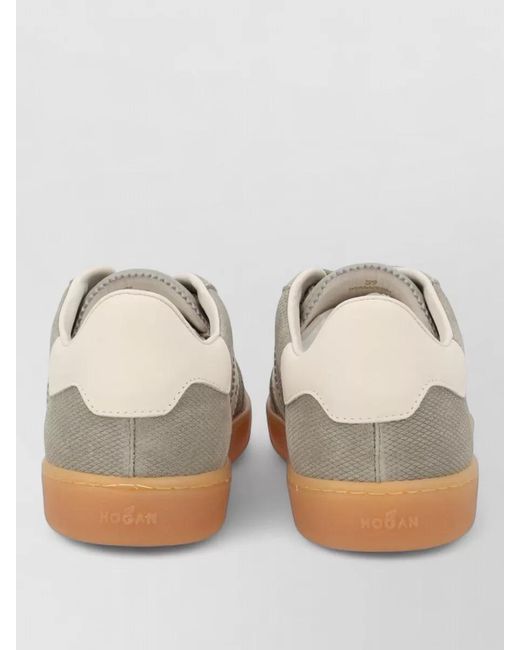 Hogan Multicolor Leather Low-Top Sneakers