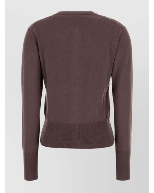 Vivienne Westwood Brown Cashmere Blend Bea Cardigan