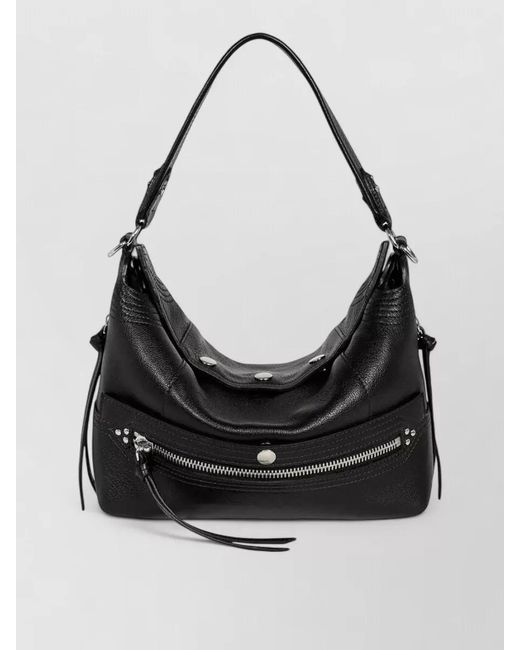 Jérôme Dreyfuss Black Versatile Hobo Shoulder And Crossbody Bag