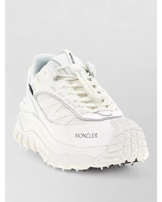 Moncler White Trailgrip Gtx Low Sneakers for men