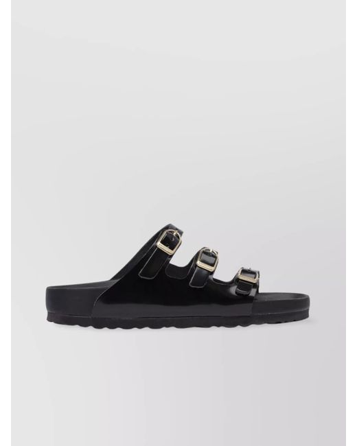 Birkenstock Multicolor Leather Flat Sandals