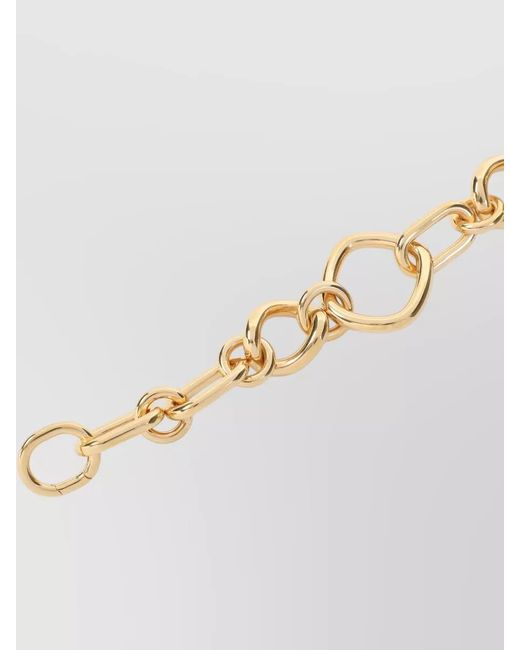 Céline Metallic Modern Thin Gourmette Chain Bracelet