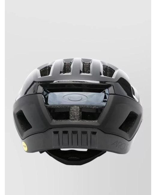 Oakley Gray Performance Hat Cut Out Detailing Grippers Ventilation