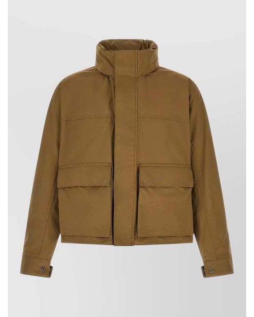 Lemaire Natural Cotton Hooded Parka for men