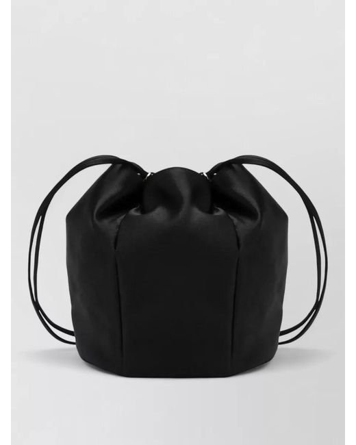 Prada Black Bucket Bag Medium Size Adjustable Strap