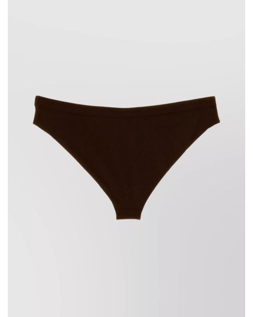 Jil Sander Brown Bikini Briefs