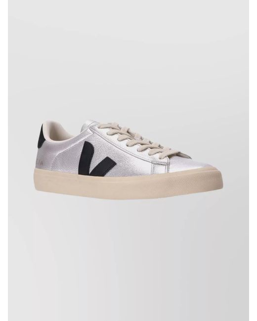 Veja Multicolor Leather Campo Low-Top Sneakers