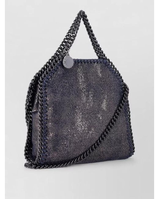 Stella McCartney Blue Falabella Shoulder Bag Chain Strap