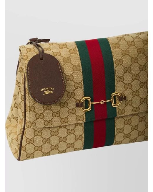 Gucci Multicolor Paparazzo Medium Shoulder Top Handle Bag