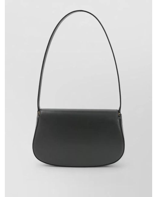 Saint Laurent Gray Voltaire Mini Leather Shoulder Bag