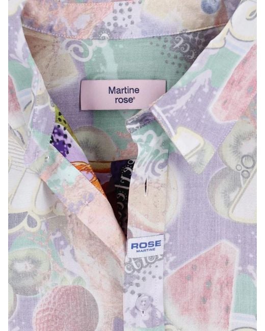 Martine Rose White T-Shirt for men