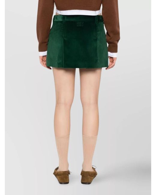 Miu Miu Green Skirts