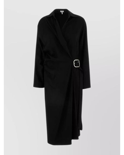 Loewe Black Knee-Length Dress