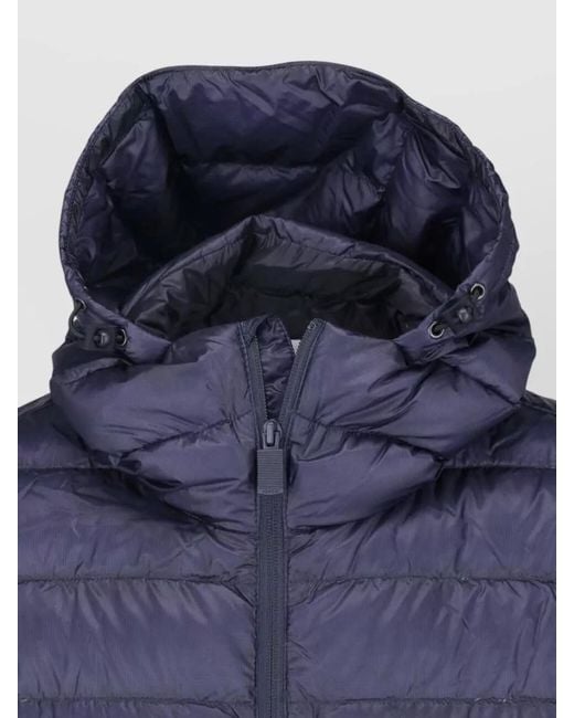 Aspesi Blue Puffer Coat for men