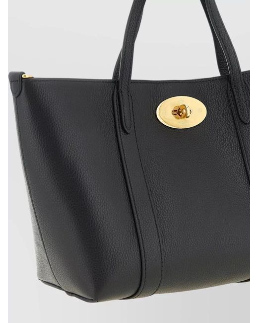 Mulberry Black Bayswater Mini Shoulder Bag Adjustable Strap