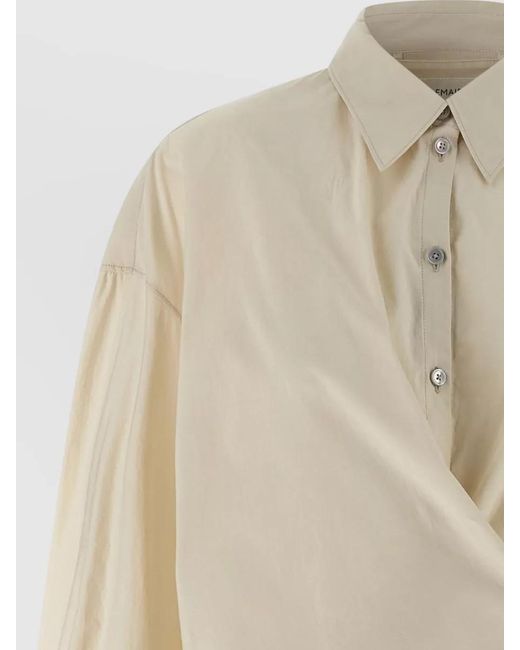 Lemaire Natural Silk Blend Shirt