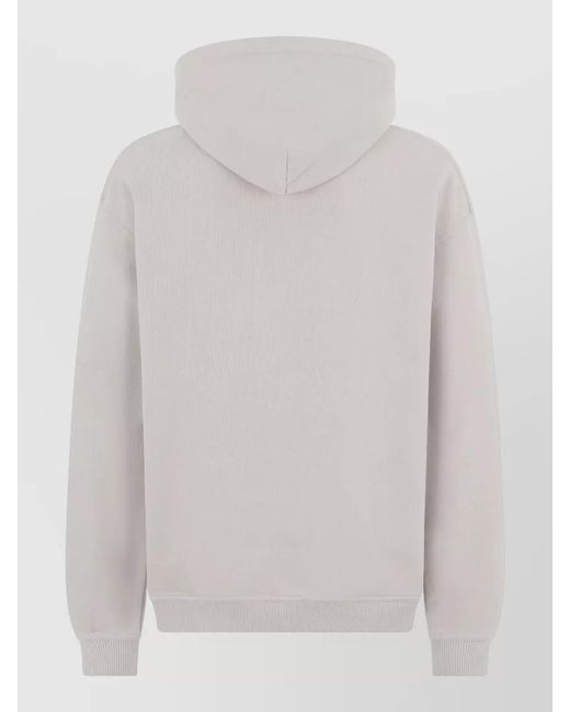 Represent White Hooded Logo Sweatshirt Everyday Style for men